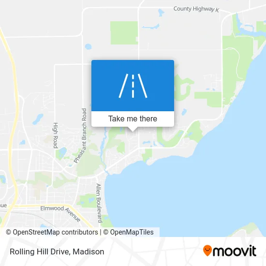 Rolling Hill Drive map