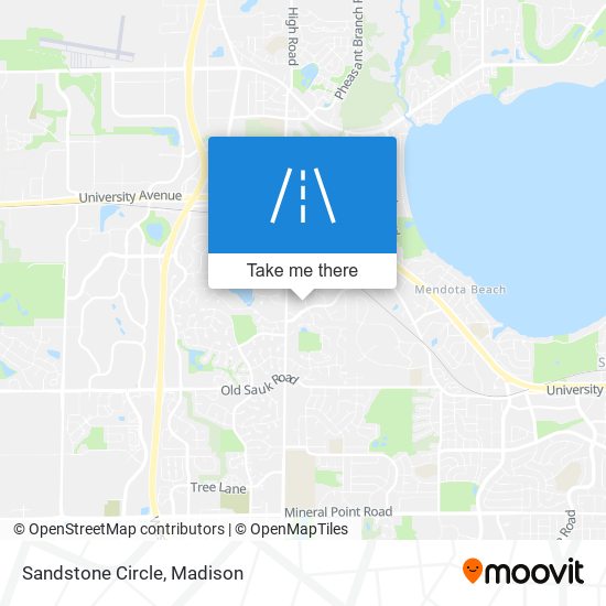 Sandstone Circle map