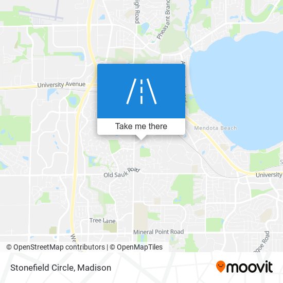 Stonefield Circle map