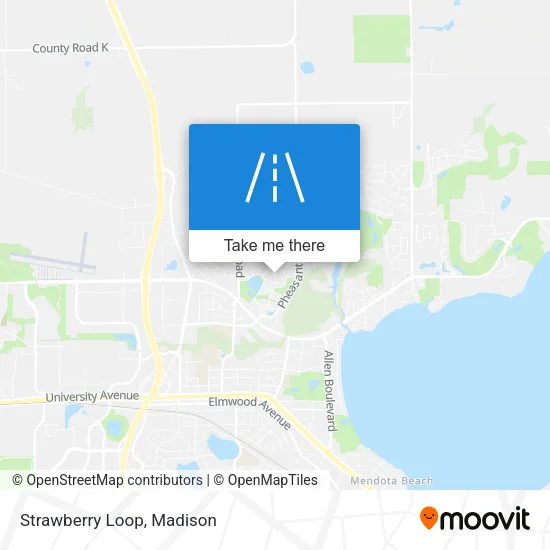Strawberry Loop map