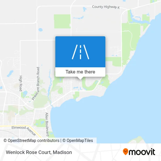 Wenlock Rose Court map