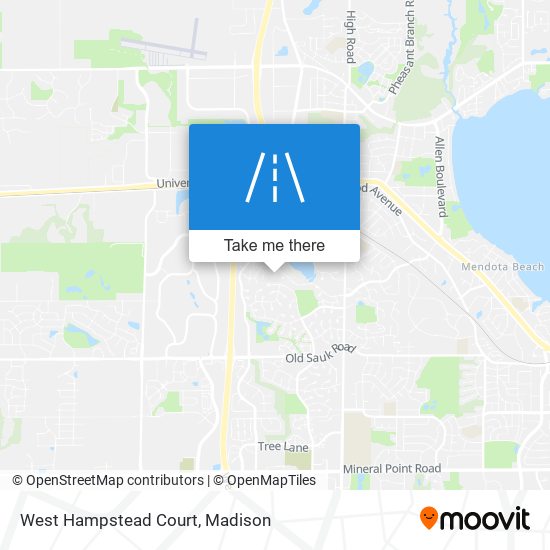 West Hampstead Court map