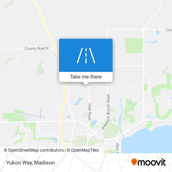 Yukon Way map