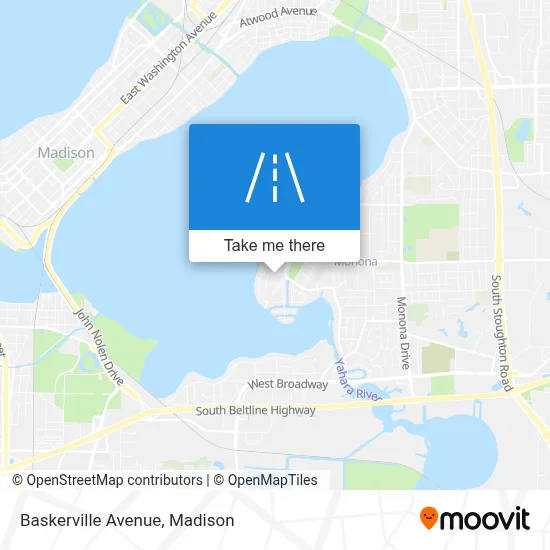 Baskerville Avenue map