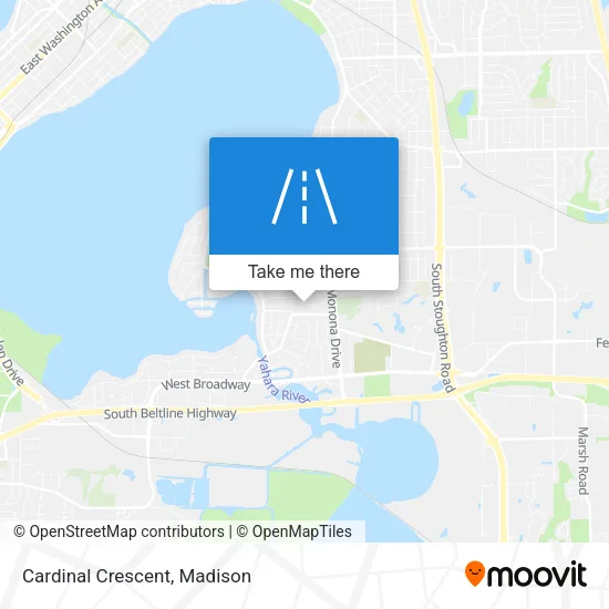 Cardinal Crescent map