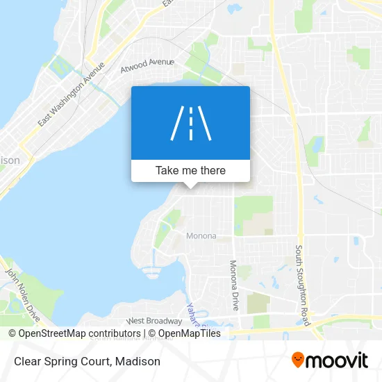 Clear Spring Court map