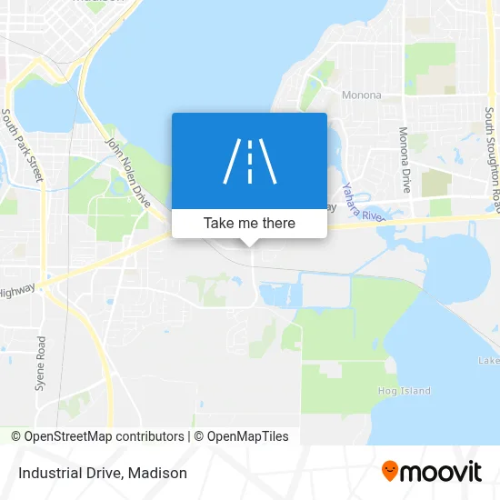 Industrial Drive map