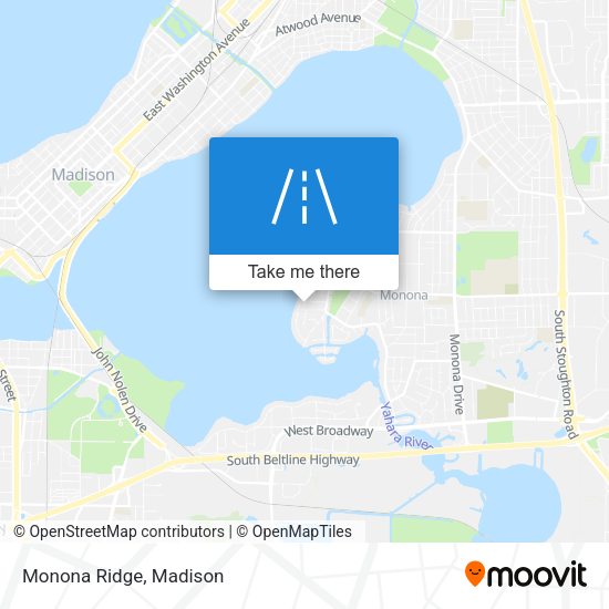 Mapa de Monona Ridge