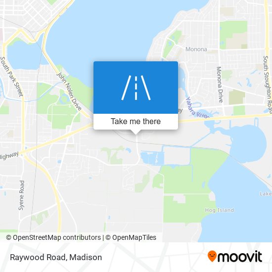 Mapa de Raywood Road