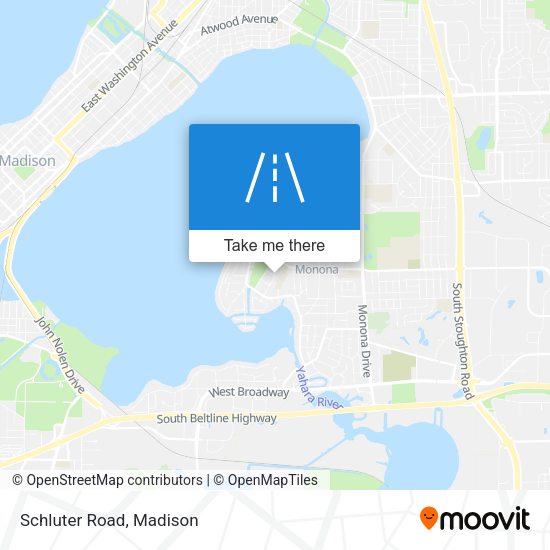 Mapa de Schluter Road