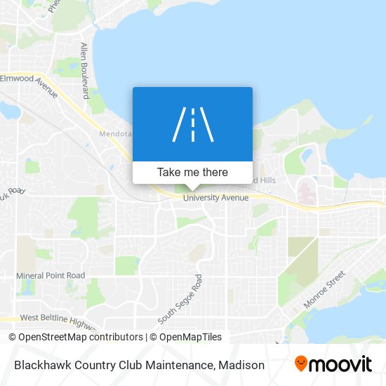 Mapa de Blackhawk Country Club Maintenance