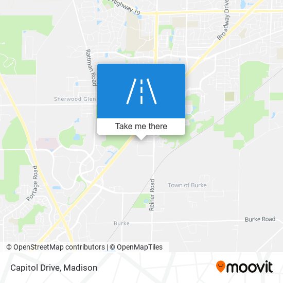 Mapa de Capitol Drive