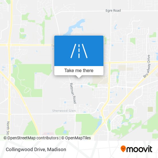 Collingwood Drive map