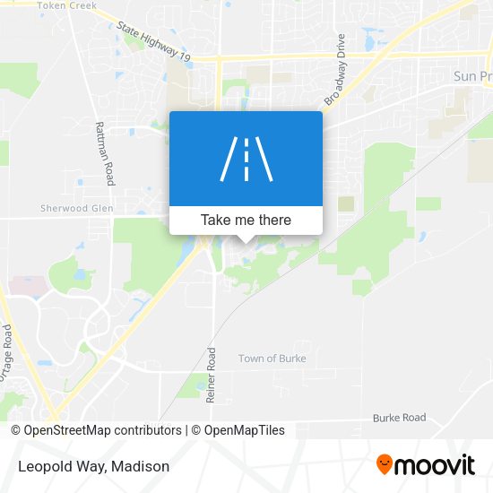 Leopold Way map