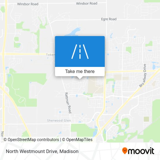 North Westmount Drive map