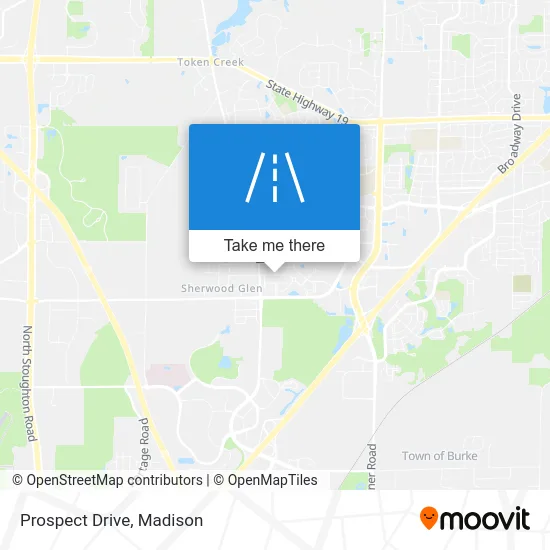 Prospect Drive map