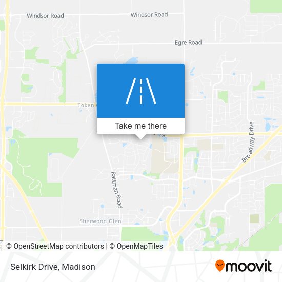 Mapa de Selkirk Drive