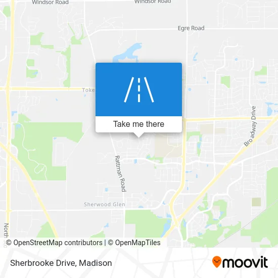 Sherbrooke Drive map