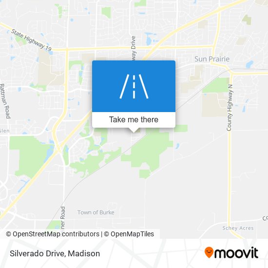 Silverado Drive map