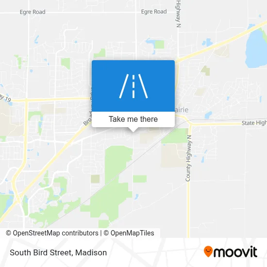 South Bird Street map