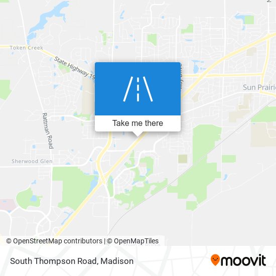 Mapa de South Thompson Road