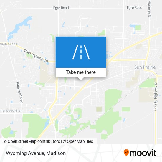 Wyoming Avenue map