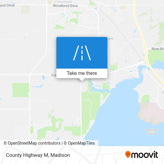 Mapa de County Highway M