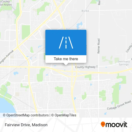 Fairview Drive map