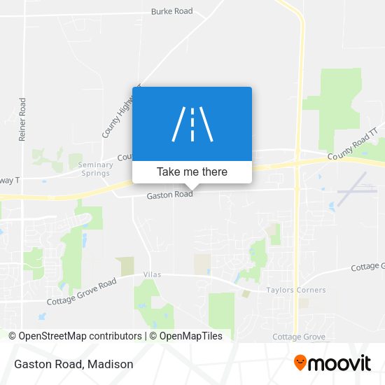 Mapa de Gaston Road