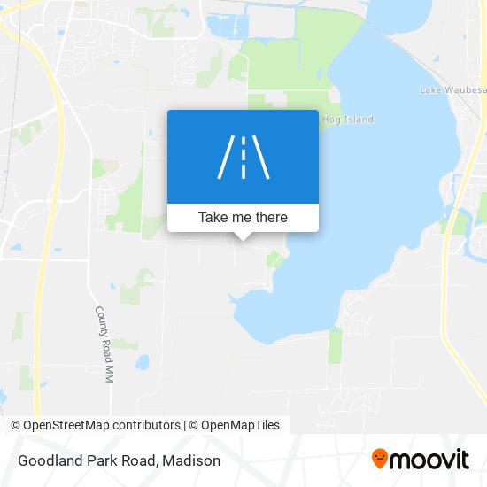 Goodland Park Road map