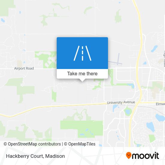 Mapa de Hackberry Court