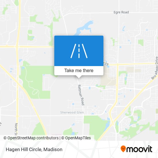 Hagen Hill Circle map