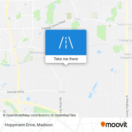 Hoppmann Drive map