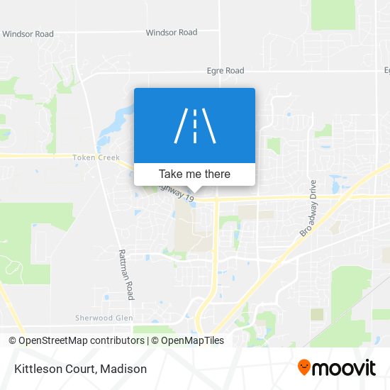 Kittleson Court map