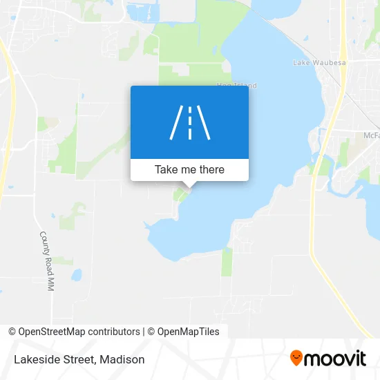 Lakeside Street map