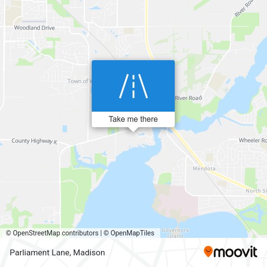 Mapa de Parliament Lane