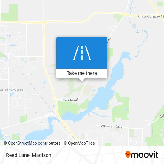 Mapa de Reed Lane