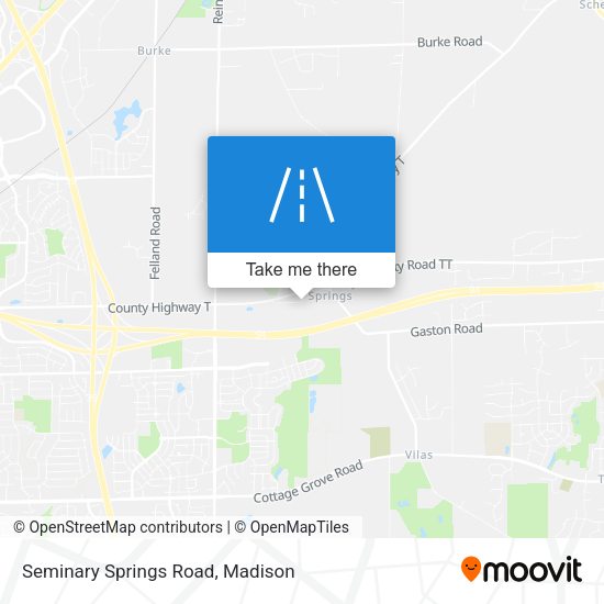 Mapa de Seminary Springs Road