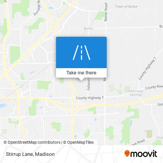 Stirrup Lane map