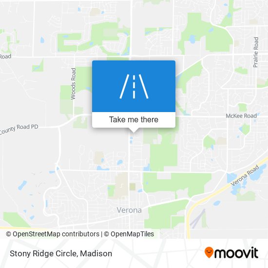 Stony Ridge Circle map
