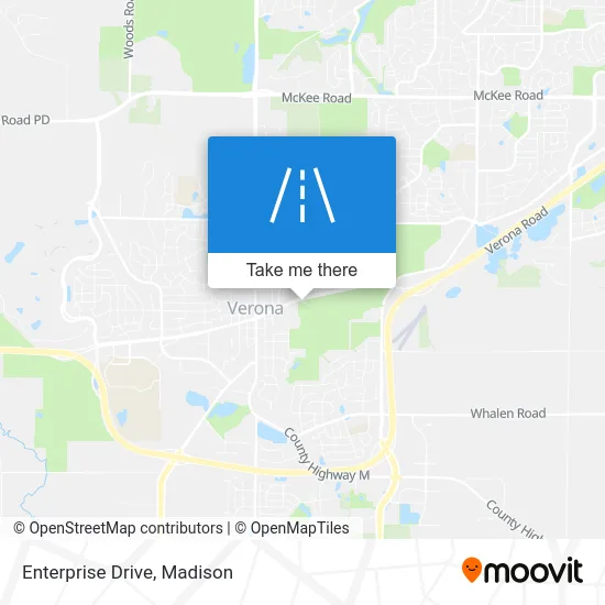 Enterprise Drive map