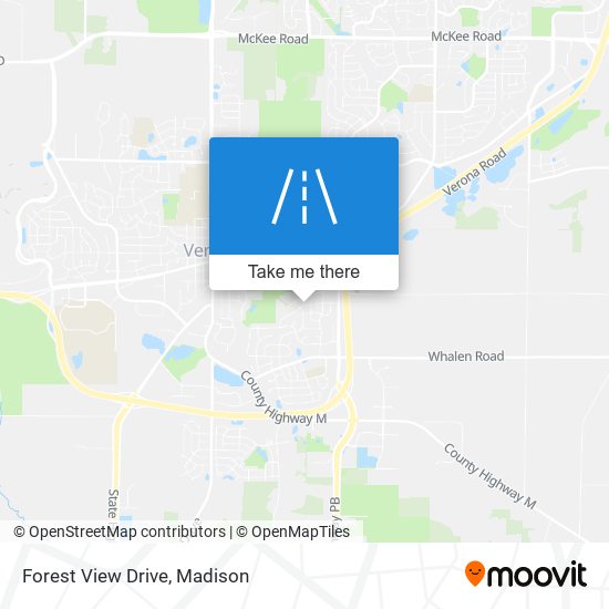 Mapa de Forest View Drive