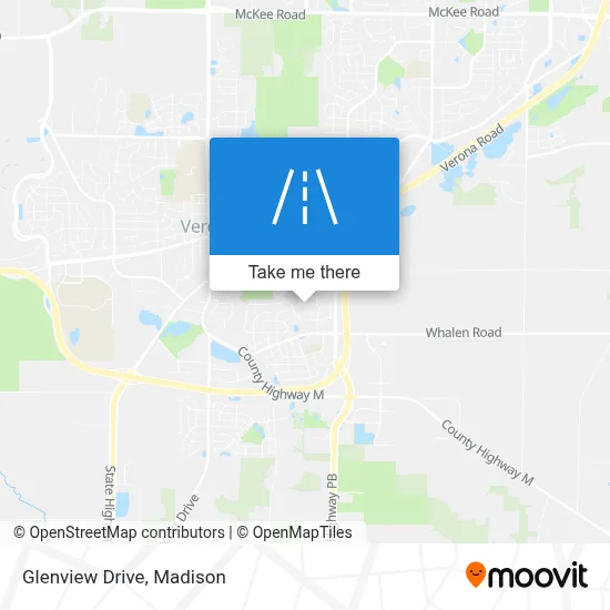 Glenview Drive map