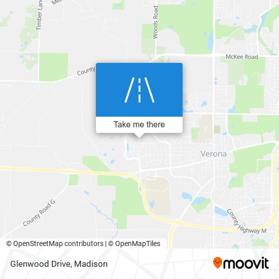 Glenwood Drive map