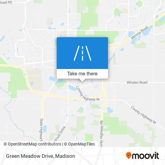 Green Meadow Drive map