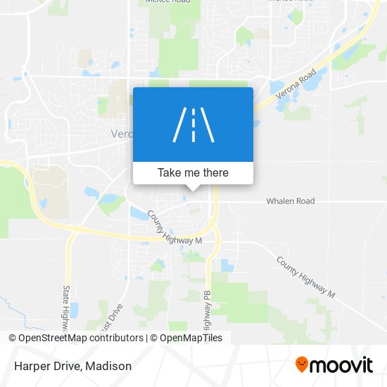 Harper Drive map