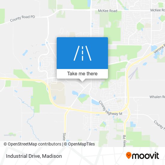 Mapa de Industrial Drive