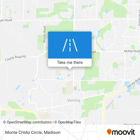 Monte Cristo Circle map