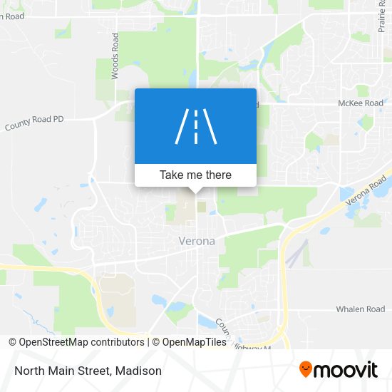 Mapa de North Main Street
