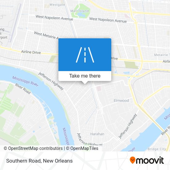 Southern Road map